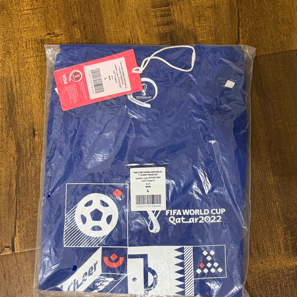 FIFA World Cup Qatar 2022 tshirt blue